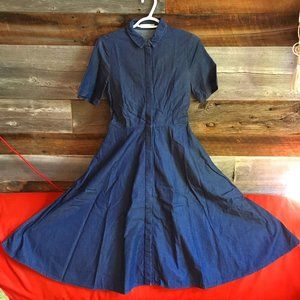 Stefanel A Line Midi Dress